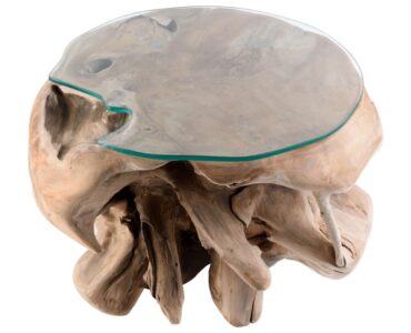 Organic Teak Root Coffee Table