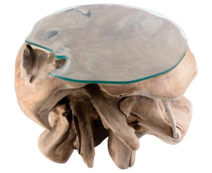 Organic Teak Root Coffee Table