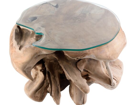Organic Teak Root Coffee Table