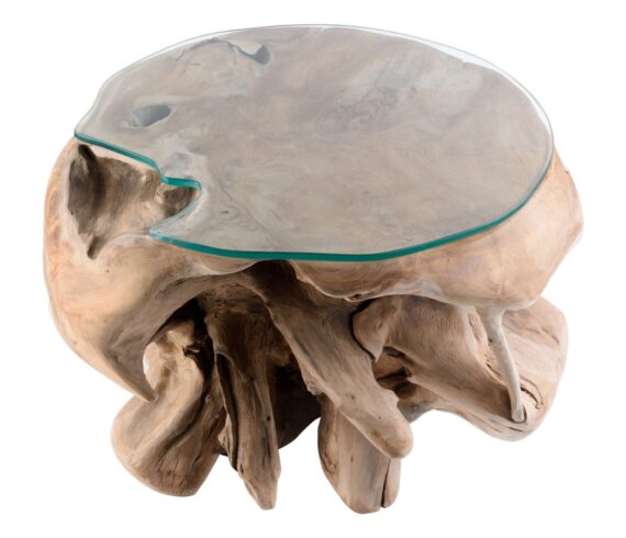Organic Teak Root Coffee Table