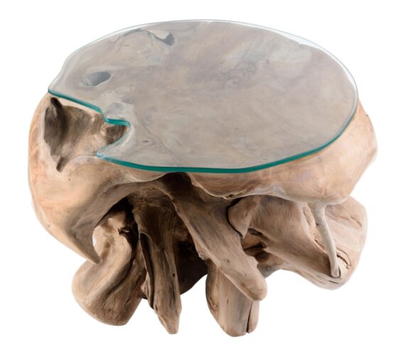 Organic Teak Root Coffee Table