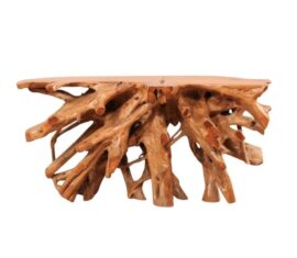 Teak Root Console Table