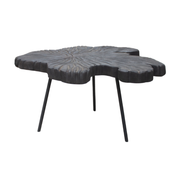 Wave Carved Coffee Table