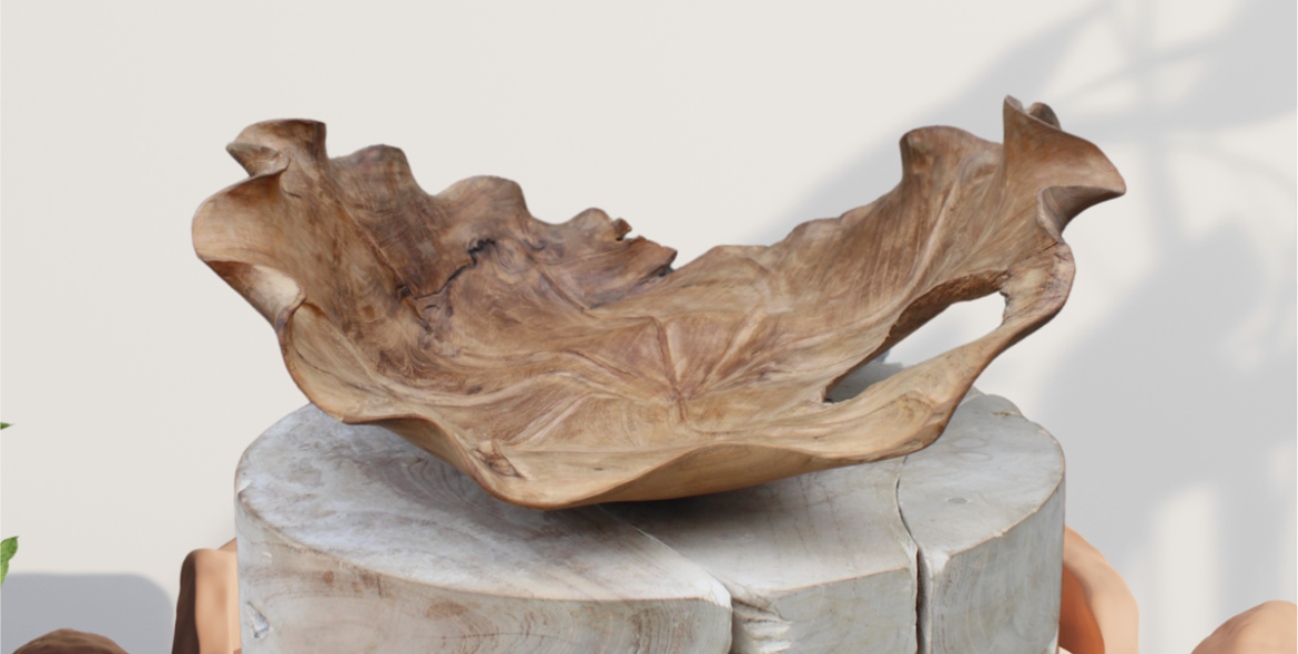 The Art and Craft of Teak Leaf Bowls