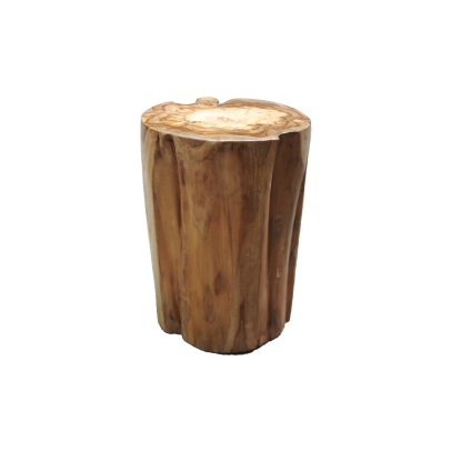 Round Block Stool