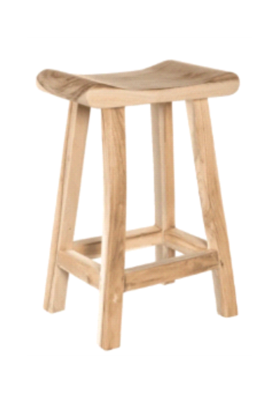 Teak Bar Stool