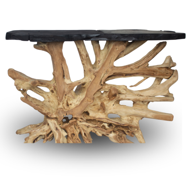 Teak Root Console Bar Table
