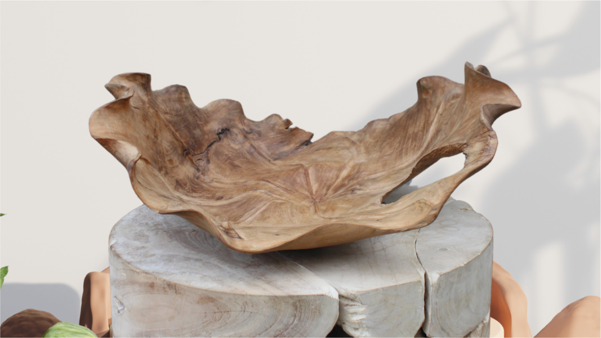 The Art and Craft of Teak Leaf Bowls