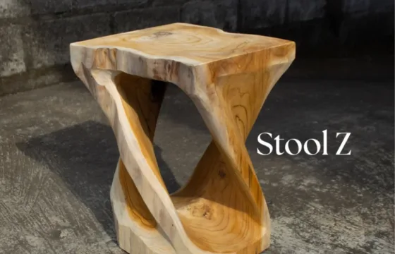 Sculpting Sustainability with the Iconic Stool Z