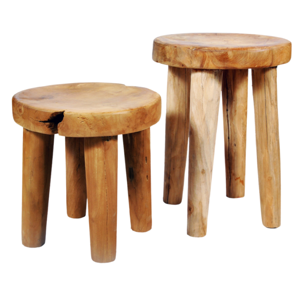 Small Stool With 4 Legs